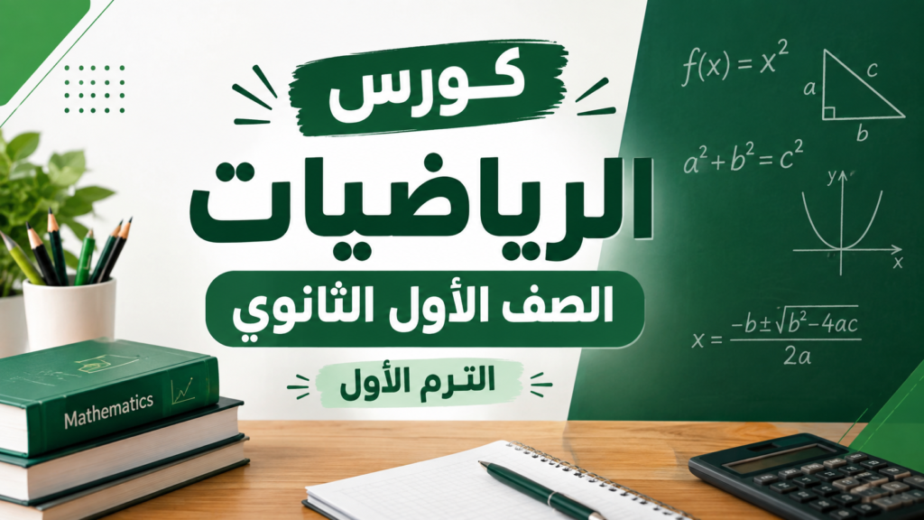 الرياضيات- الصف الاول الثانوي- الترم الاول